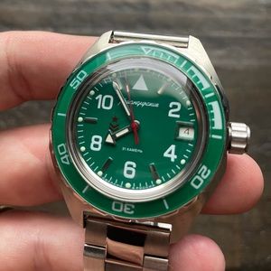 Vostok Komindirske - Green - Like New